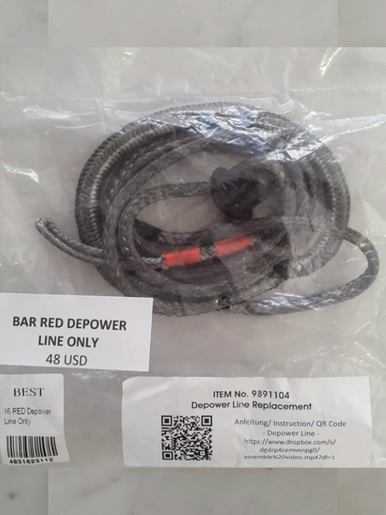 Bar red depower line only - Best